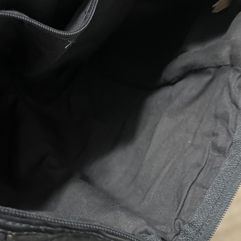 Black And White Patchwork Shoulder Bag - image 3